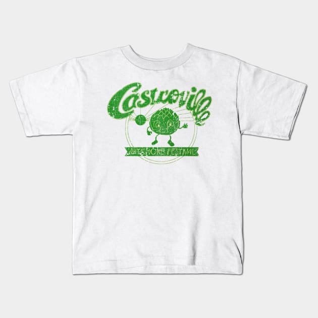 Castroville Artichoke 1959 Kids T-Shirt by Thrift Haven505